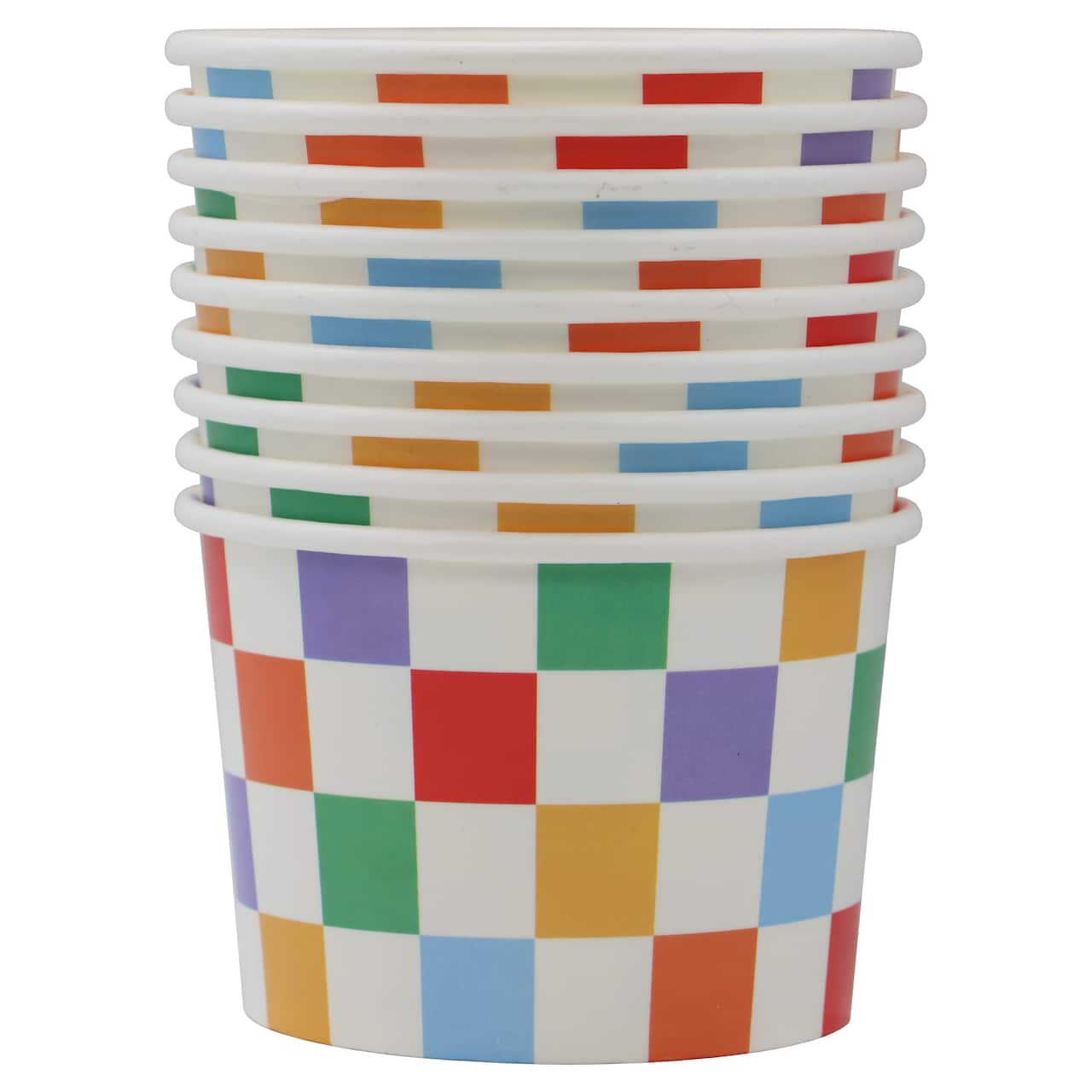 12 Packs: 10 ct. (120 total) 8oz. Checker Snack Cups by Celebrate It™